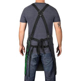 StyleCraft Water-Repellent Barber/Salon Apron w/ Adjustable Straps - Radioactive