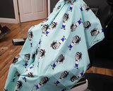 Suavecito Mascot Club Blue Barber Cape - Kid's