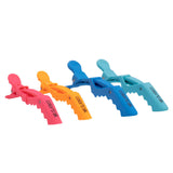 Colortrak Rubberized Croc Clips