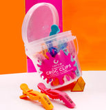 Colortrak Rubberized Croc Clips