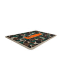 Illuzien Beef & Brocc Safari Camo Station Mat-Orange
