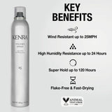 Kenra Super Hold Finishing Spray Volume Spray - 16 fl oz