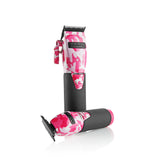 Babyliss LimitedFx Pink Camo Metal Lithium Clipper & Trimmer