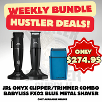 HUSTLER DEALS! JRL Onyx Clipper Trimmer Set + Babyliss Blue Shaver