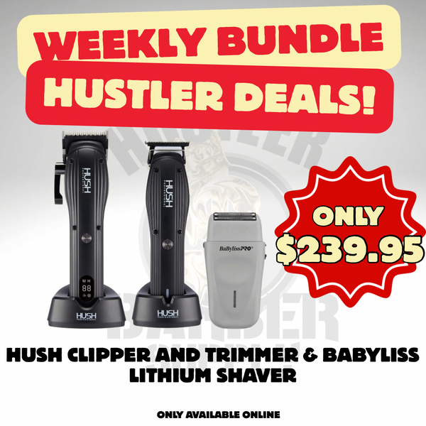 HUSTLER DEALS! Hush Clipper & Trimmer + Babyliss Lithium Shaver