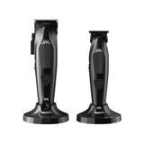 JRL Professional Diamante Cordless Clipper & Trimmer Comb Set- Black