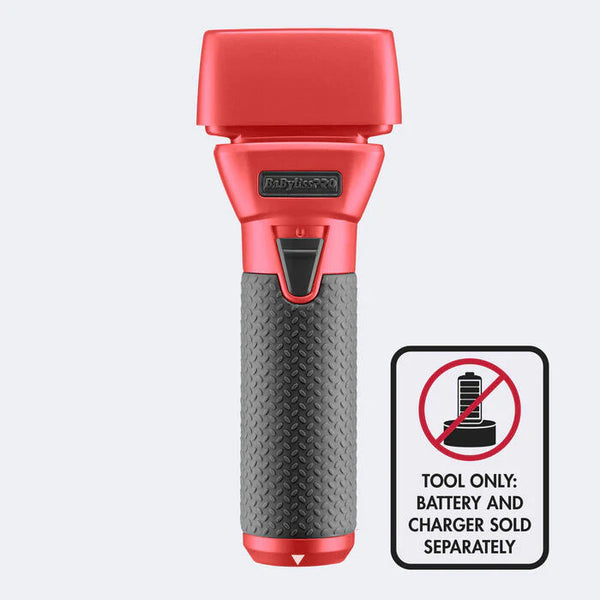 BaByliss PRO FXONE Limited Edition Matte Red All-Metal Foil Shaver - Tool Only (LFX79SOC)