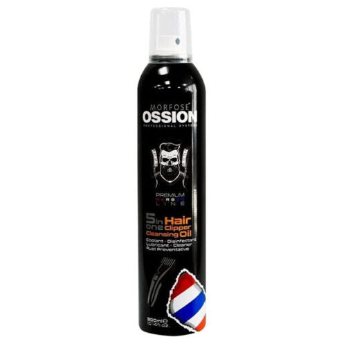 OSSION Hair Clipper Cleaning Oil 5-in-1 – Hustler Barber Supply