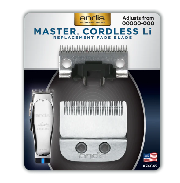 Andis Master Cordless Li Carbon Steel Replacement Fade Blade